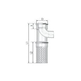 TRICOX  PAKT60 kültéri T-idom 80/125 PPs/Alu