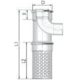 TRICOX  PAKT60 kültéri T-idom 80/125 PPs/Alu