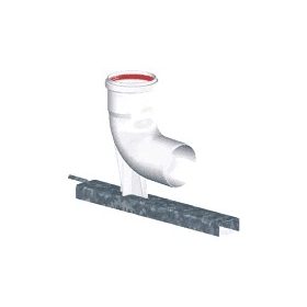 TRICOX PBK20 bekötő könyök+tartó sín