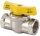 1/2" BB gáz gömbcsap Flexum MOFÉM nikkelezett 113-0065-40