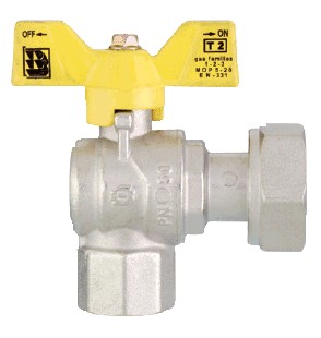 1"B-5/4" holl. golyóscsap sarok, gáz FIV