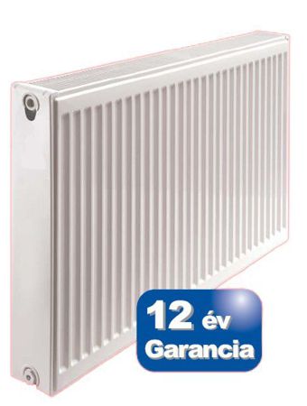 ERFER radiátor 500/800  33K (DKEK)acéllemez lapradiátor + tartó - szett (500x800)